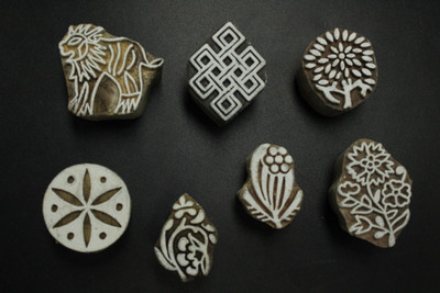 jaipurkala D0020 Printing Blocks(Pack of 7)