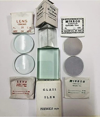 NKLAB Prism 50×50 slab(75×50×18) concave & convex lens and mirror Solid Prism