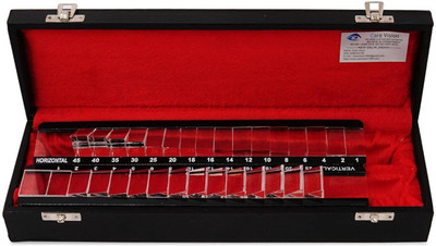 care vision Prism Bar Vertical & Horizontal Set with Case – Premium Fitness Equipment Solid Prism