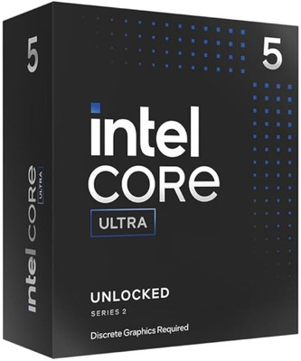 Intel CPU/BX80768245K/ULTRA5-245K 6.4 GHz Upto 5.2 GHz LGA1700 Socket 14 Cores 14 Threads 24 MB Smart Cache 26 MB L2 Cache Desktop Processor(Black)