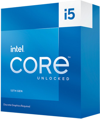 Intel i5-13600KF 2.6 GHz LGA1700 Socket 6 Cores Desktop Processor(Blue)