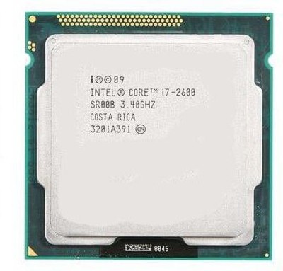 Intel Core i7-2600 (2nd Gen) Quad-Core 8MB Cache 3.4 GHz LGA 1155 Socket 4 Cores Desktop Processor(Silver)