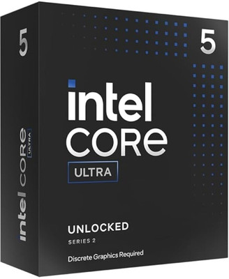 Intel CPU/BX80768225F/ULTRA5-225F 6.4 GHz Upto 4.9 GHz LGA1700 Socket 10 Cores 10 Threads 20 MB Smart Cache 22 MB L2 Cache Desktop Processor(Black)
