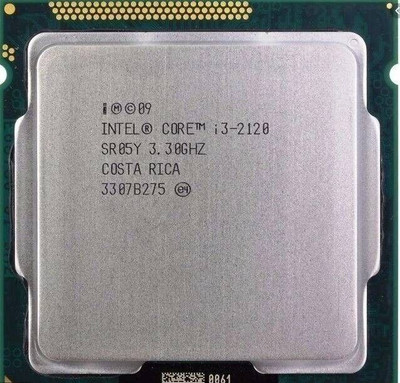 Adenterprises AD Core i3 2120 2nd Generation 3.3 GHz LGA 1155 2 Core Processor Designed for Desktop(Silver)