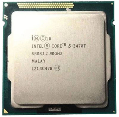 Refurb Intel Core i5 3470 3rd Generation for All H61 series chipset mother boards 2.9 GHz LGA 1155 2 Core Processor Designed for Desktop(Silver)
