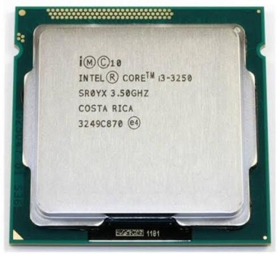 Intel I3 3250 3.5 GHz LGA 1155 Socket 2 Cores Desktop Processor(Silver)