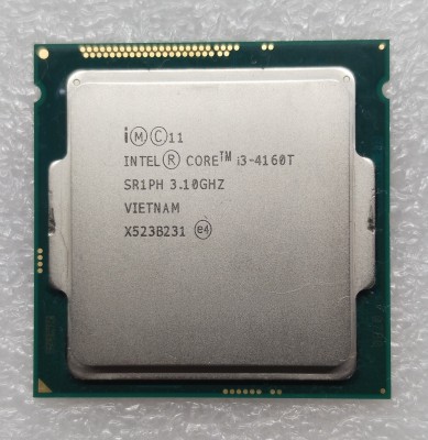 Intel i3 4160T High Quality Powerful 3.1 GHz LGA 1150 Socket 2 Cores Desktop Processor(Silver)