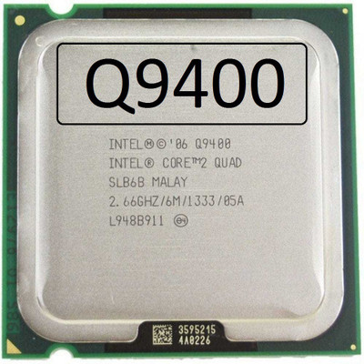 Tiasy 2.66 GHz LGA 775 Core 2 Quad Q9400 LGA 775 Processor(Silver)