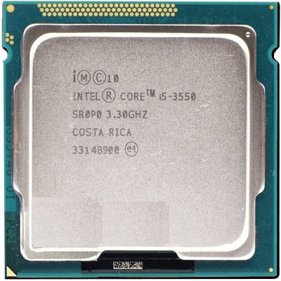 Intel Core i5-3550 ( 3RD GEN ) Quad-Core 6MB Cache 3.3 GHz LGA 1155 Socket 4 Cores Desktop Processor(Black)