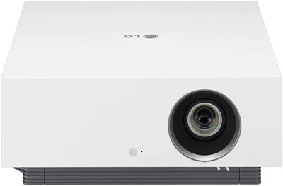 LG AU810P 4K UHD Laser Smart Home Theater (2700 lm) Portable Projector(White & Black)