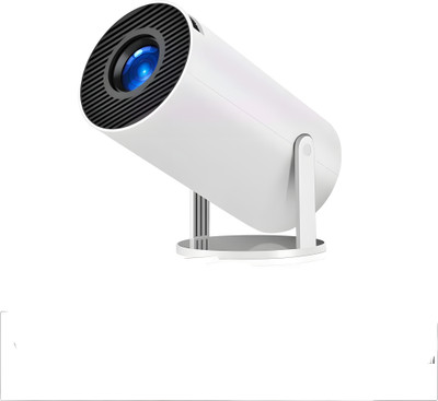 TECHBIZZ HY 300 SMART PROJECTOR UPGRADED ALL APPS WORK WITH HDMI CABLE (4700 lm / 1 Speaker / Wireless / Remote Controller) Portable Projector(White)