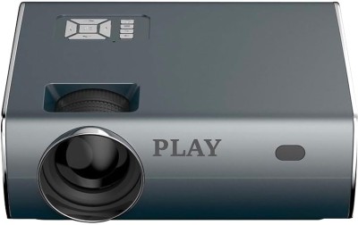 PLAY Native Full HD 1920x1080P 4K Latest Launched Android 9.0 (9000 lm / Wireless) Projector(Grey)