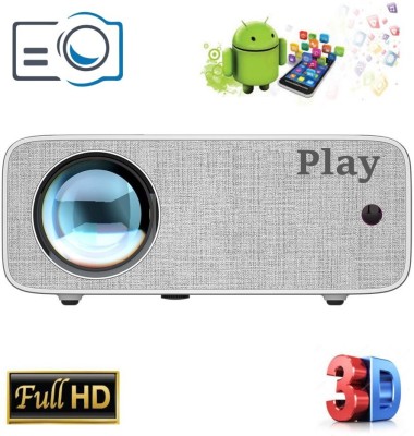 PLAY MP10A 2022 Model Android Full HD Multi-Scenario/Purpose Projector (5000 lm / 4 Speaker / Wireless / Remote Controller) Portable Projector(Android 9.0)