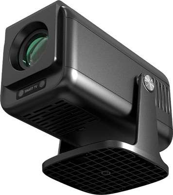 PLAY Latest Smart Android 13 1+8G 5G WiFi BT 15k Lm 4k 8k 180 degree Rotation (25000 lm / Wireless / Remote Controller) Portable Projector(Black)