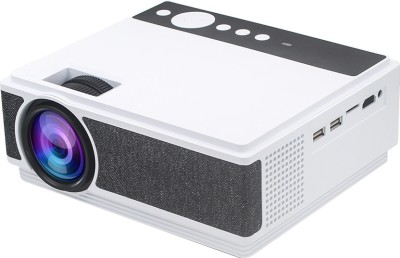 Projevox PX-18 Home Theater Support HD 1080P HDMI/USB/VGA/AV/Micro SD Mini Video Portable (5000 lm) Portable Projector(Snow White)