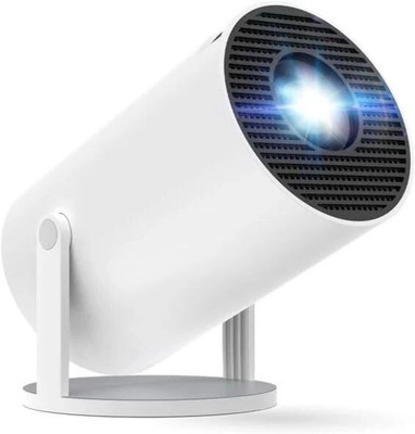 KAMALY ULTRA HD 1GB/8GB Android 12.0 Projector 2.4G/5G/BT4.1 180° Rotation Y300 (2040 lm / 1 Speaker / Wireless / Remote Controller) Portable Projector(White)