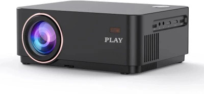 PLAY MP1 Full HD LED HDMI/AV/VGA/USB/TV Input 5000 LM Remote Controller Projector (15000 lm / Remote Controller) Projector(White)
