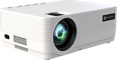 Portronics Beem 420 LED Projector, 1080p Full HD Native, IOS Screen Mirroring (3200 Lm) Portable Projector  (White) For Rs. 9999 @ 71 %