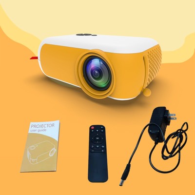 IBS 4000 lm LCD Corded Mobiles Portable Projector(Orange)