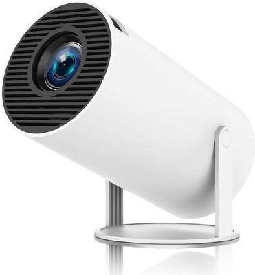 Tech Fuel Home Cinema Mini Projector |1080P Full HD with 3300 Lumen Brightness - White (4500 lm) Portable Projector(White)
