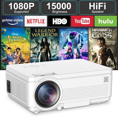 UNIGEN UNIPLAY 100 5K Lumens 1080P Full HD (4500 lm / Remote Controller) Portable Projector(White)