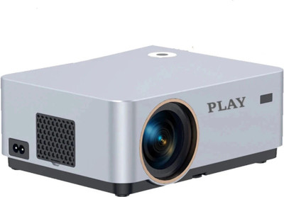 PLAY MP1-A Smart WIFI 3D 4k Native Full HD 1920x1280P LED Android 11.0 Home Office (7500 lm / Wireless / Remote Controller) Projector(White)