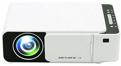 V P ENTERPRISES T5 uc46 Smart Projector HD 3D 4K WiFi Miracast 3200 Lumens Home Cinema Projector (3200 lm) Portable Projector(White, Black)