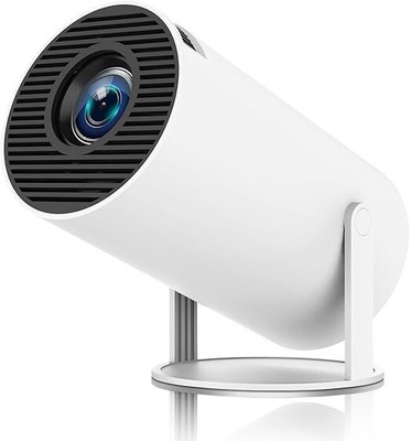 Tech Fuel Home Mini Projector | Full HD with 3300 Lumen Brightness - White Projector (4500 lm) Portable Projector(White)