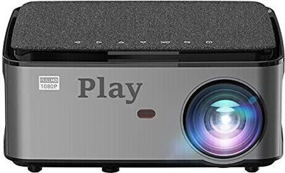 PLAY MP9A 4k HD Android 4K 2k Bluetooth 4D keystone 8000 LM Portable Projector (8000 lm / Wireless / Remote Controller) Projector(Black)