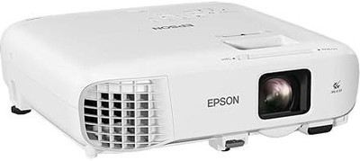 Epson EB-X49 (3600 lm / Wireless) Portable Projector(Black&White)