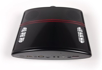 Wifton Portable HDMI LED Projector 40 ANSI Lumens (2200 lm / 2 Speaker / Remote Controller) Portable Projector(Black)