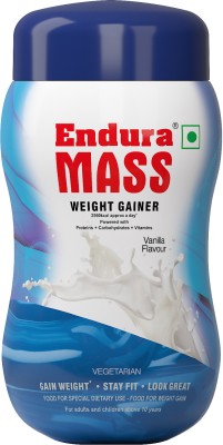 Endura Mass Weight Gainers/Mass Gainers(500 g, Vanilla)