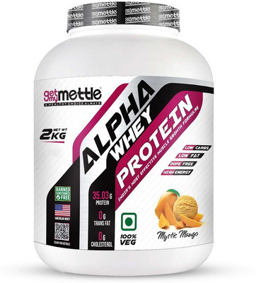 METTLE Alpha whey protein Whey Protein(2 kg, Mystic Mango)