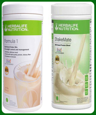 isha herbal store FORMULA-1 SHAKE VANILLA-500 +SHAKE MATE VANILLA FLAVOUR-500 gm Protein Shake(1000 g, VANILLA-500gm, SHAKE MATE VANILLA FLAVOUR-500gm)