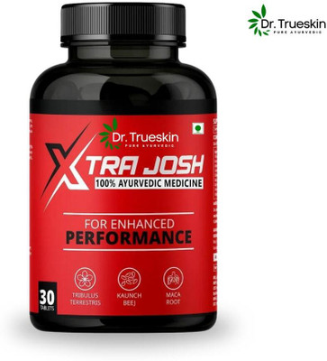 Dr.trueskin Xtra Josh Capsules for Extra Strength Red Pack B001 Energy Bars(30 Capsules, No Flavor)