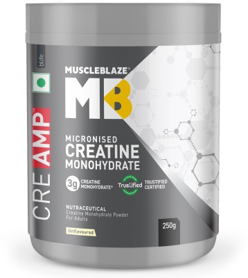 MUSCLEBLAZE Monohydrate, Labdoor USA Certified Creatine(250 g, Unflavored)