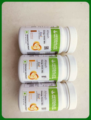 Herbal Nutrition Life AFRESH ENERGY DRINK MIX-CINNAMON,2PEACH Energy Bars(150 g, CINNAMON, PEACH)
