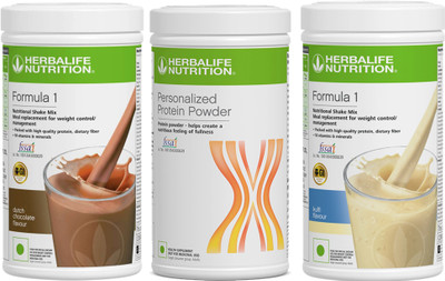 HERBALIFE Formula 1 Shake Mix 2- Chocolate And Protein-400g Protein Shake(1.5 kg, Kulfi)