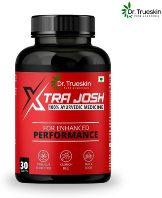 Dr.trueskin Xtra Josh Capsules for Pure Energy Red Pack B001 Energy Bars(30 Capsules, No Flavor)