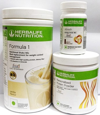 HERBALIFE Nutrition Vanila Shake Protine Powder 200g & Elachi Afresh 50g Plant-Based Protein(750 g, Vanila , Elachi)