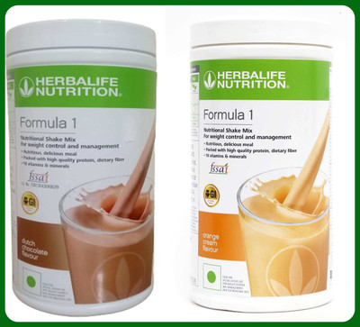 isha herbal store Formula 1 shake mix Chocolate and Orange flavour for weigtt loss Protein Shake(200 g, Chocolate, Orange)