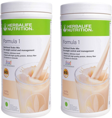 HERBALIFE FORMULA 1 VANILLA 2 PIECES Protein Shake(200 g, VANILLA)