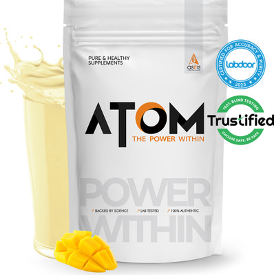 AS-IT-IS Nutrition ATOM Whey Protein(1 kg, Mango Fusion)