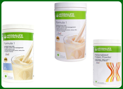 isha herbal store Formula 1 Shake KULFI+VANILLA+ Protein Powder 400 Gram Protein Shake(1400 g, KULFI, STRAWBERRY)