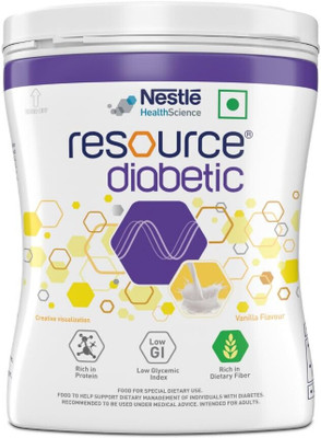 Resource Diabetic Food For The Dietary Management Of Individuals With Diabetes Protein Shake(400 g, Vanilla)