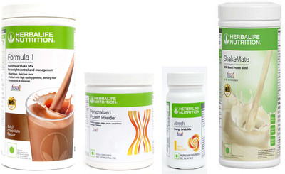 HERBALIFE FORMULA1CHOCOLATE500 G PROTIEN 200 G ENERGY DRINK LEMON 50 G SHAKEMATE 500 G Whey Protein(1.25 kg, CHOCOLATE)