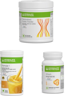 Herbalife Nutrition F1 SHAKE MIX-MANGO,PROTINE POWDER 200-GM AND GINGER (PACK OF 3) Protein Shake(750 g, MANGO,GINGER)