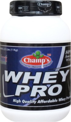 CHAMPS NUTRITION WHEY PRO 1KG Whey Protein(1000 g, CHOCOLATE)