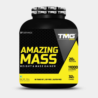 TMGPRO AMAZING MASS -2.2KG Weight Gainers/Mass Gainers(2.2 kg, VANILLA)