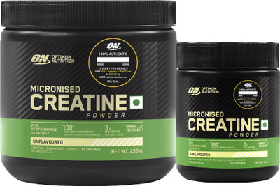 Optimum Nutrition ON Micronized Creatine Monohydrate Powder,116 serves Creatine Creatine(350 g, Unflavored)